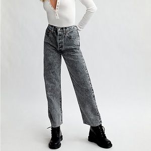 Levi’s Ribcage Straight Ankle - 25 - Moonlanding